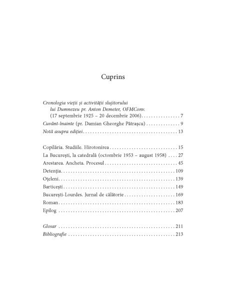Mai liber ca oricând. Părintele Anton Demeter