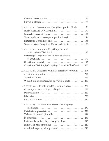 Un ocean nemărginit de Conștiință