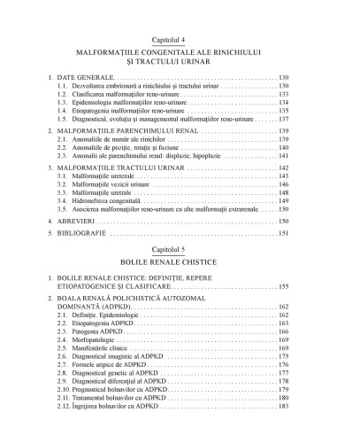 Boli renale ereditare și congenitale