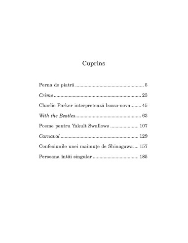 Persoana întâi singular