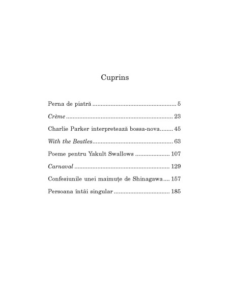 Persoana întâi singular