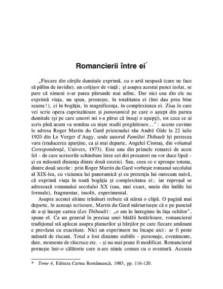 Metamorfozele poeziei. Metamorfozele romanului