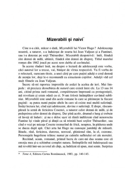 Metamorfozele poeziei. Metamorfozele romanului