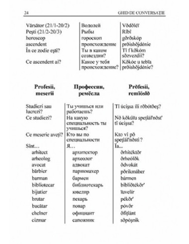 Ghid de conversație român-rus