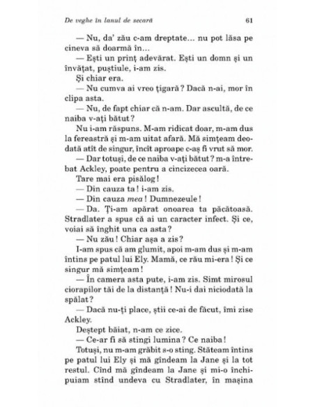 De veghe în lanul de secară