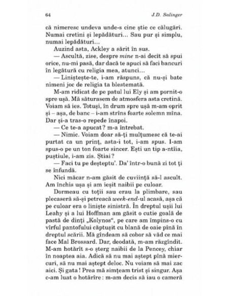 De veghe în lanul de secară