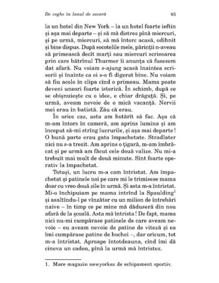 De veghe în lanul de secară