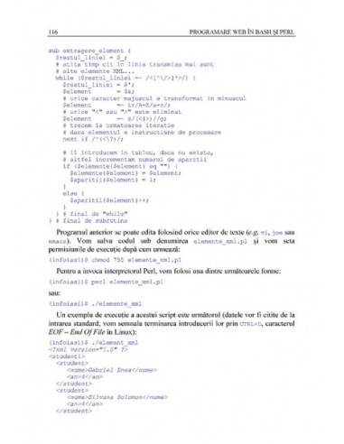 Programare Web în bash şi Perl Programare Web în bash şi Perl