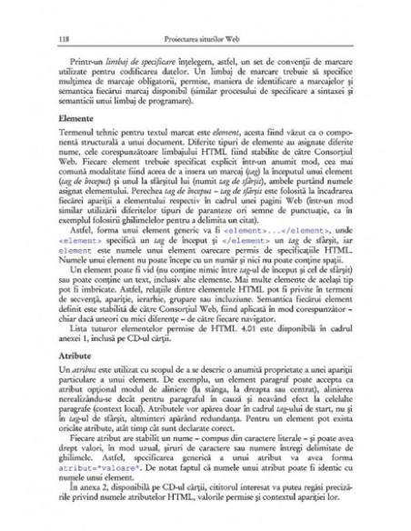 Proiectarea siturilor Web. Design și funcționalitate + CD
