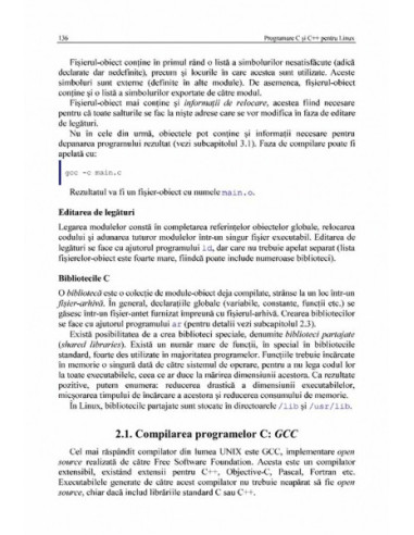 Programare C și C++ pentru Linux