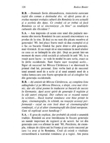 La pîndă. Dialoguri salvate