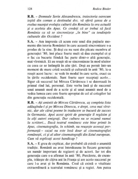 La pîndă. Dialoguri salvate