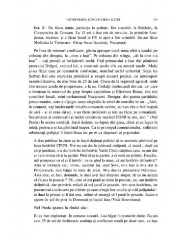 Secera și buldozerul. Scornicești și...