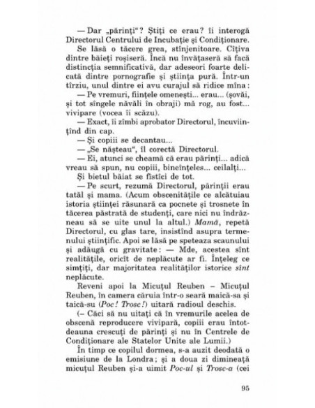 Minunata lume nouă. Reîntoarcere în minunata lume nouă