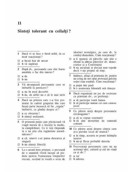 Cunoaşte-te pe tine însuţi. 29 de teste psihologice