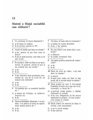 Cunoaşte-te pe tine însuţi. 29 de...