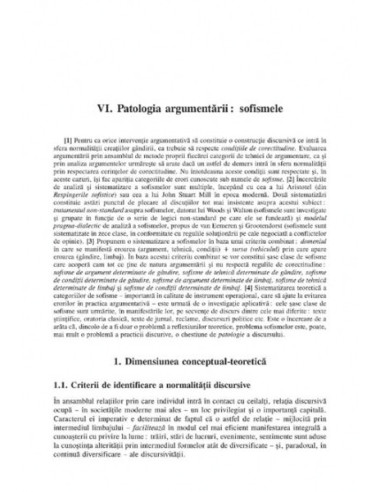 Teoria și practica argumentării