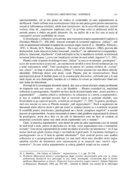 Teoria și practica argumentării