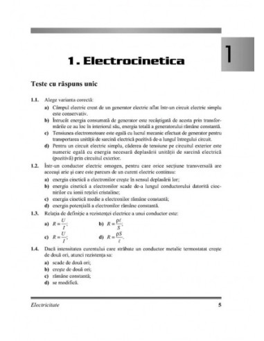 Fizica. Electricitate şi magnetism