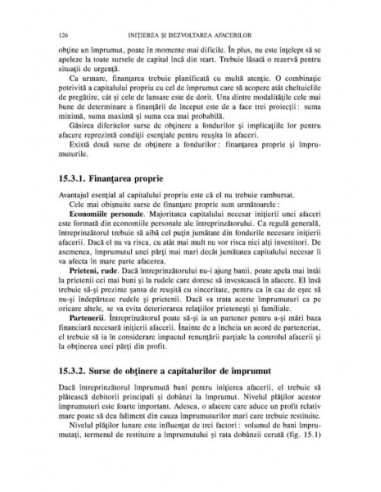 Inițierea și dezvoltarea afacerilor...