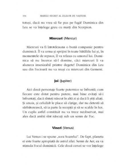 Marele secret al zilelor de naștere