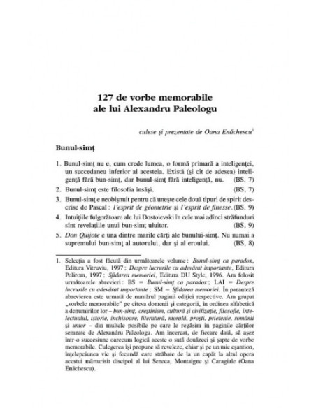 Nostalgia Europei. Volum în onoarea lui Alexandru Paleologu
