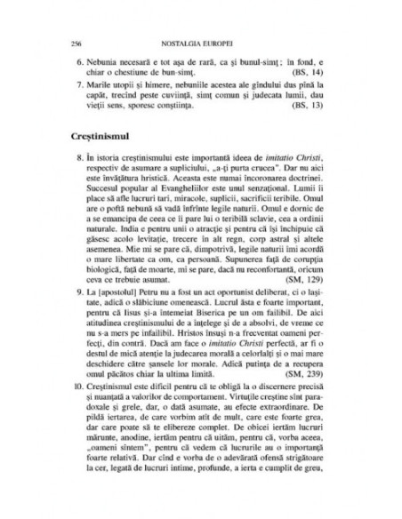 Nostalgia Europei. Volum în onoarea lui Alexandru Paleologu