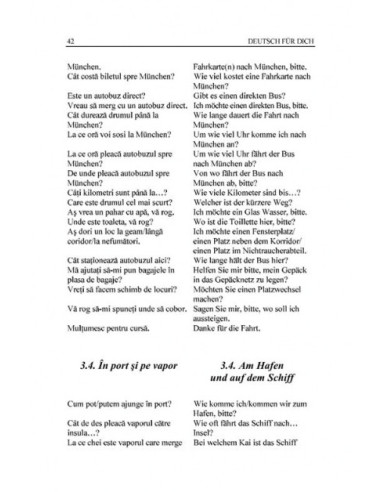 Deutsch fur dich. Limba germană...