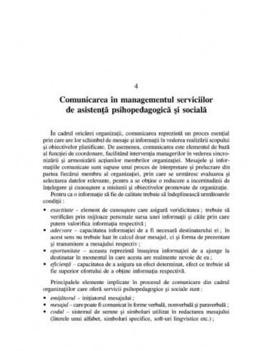 Managementul serviciilor de asistență...
