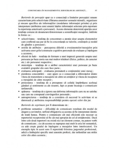 Managementul serviciilor de asistență...