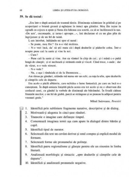 Limba și literatura romănâ. 100 de teste finale pentru capacitate
