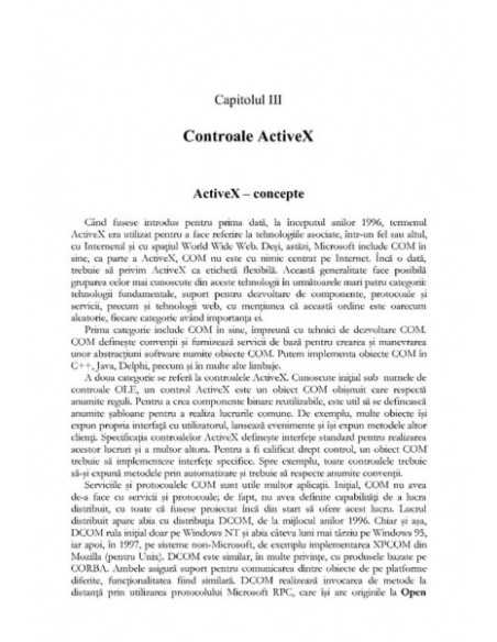ActiveX. Concepte și aplicații