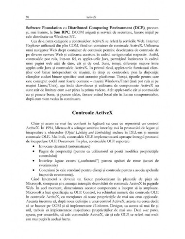 ActiveX. Concepte și aplicații