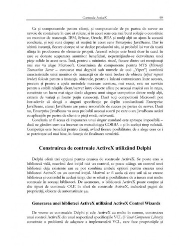 ActiveX. Concepte și aplicații