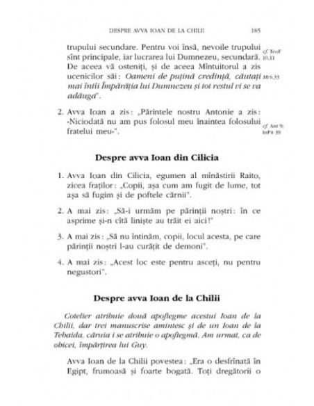 Patericul sau Apoftegmele Părinților din pustiu