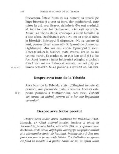 Patericul sau Apoftegmele Părinților...