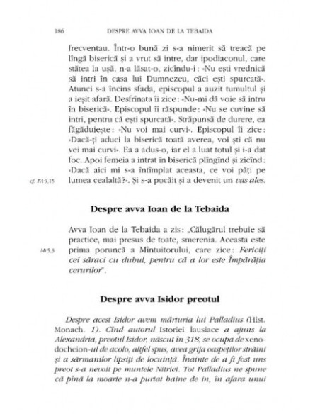 Patericul sau Apoftegmele Părinților din pustiu