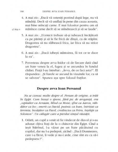 Patericul sau Apoftegmele Părinților din pustiu