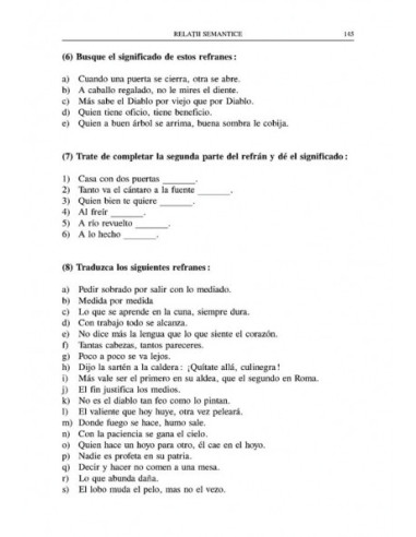 Limba spaniolă prin exerciții