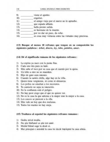Limba spaniolă prin exerciții