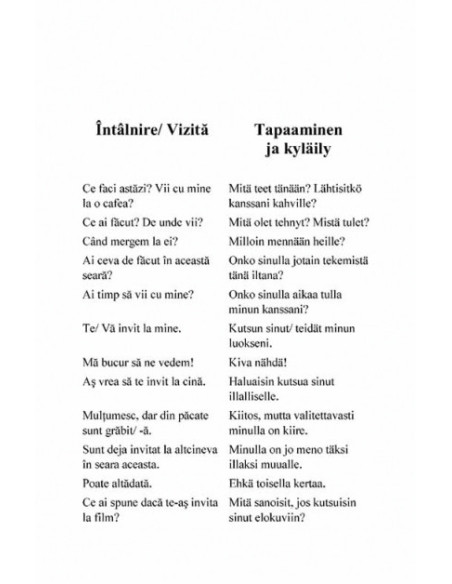 Limba finlandeză pentru tine