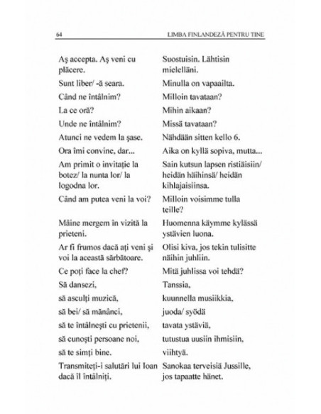 Limba finlandeză pentru tine