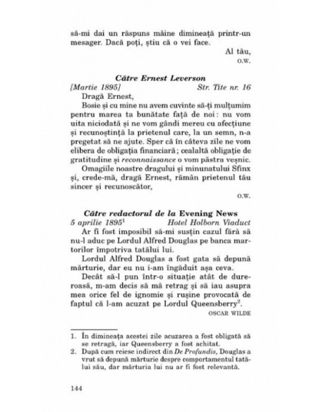 De Profundis