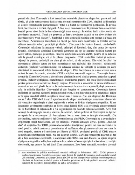 „Nu putem reuși decît împreună”. O istorie analitică a Convenției Democratice, 1989 – 2000