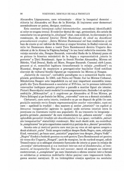 Voievodul dincolo de sala tronului