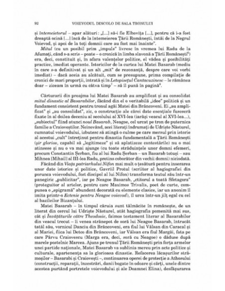 Voievodul dincolo de sala tronului