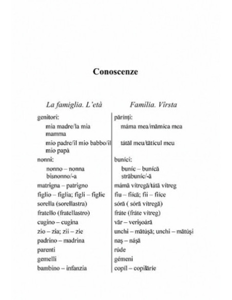 Ghid de conversație italian-român