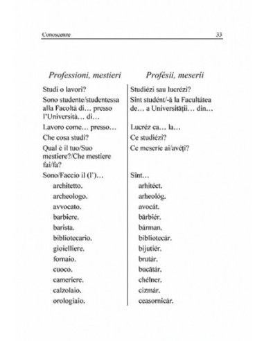 Ghid de conversație italian-român