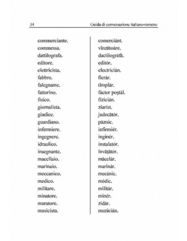 Ghid de conversație italian-român