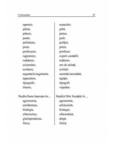 Ghid de conversație italian-român